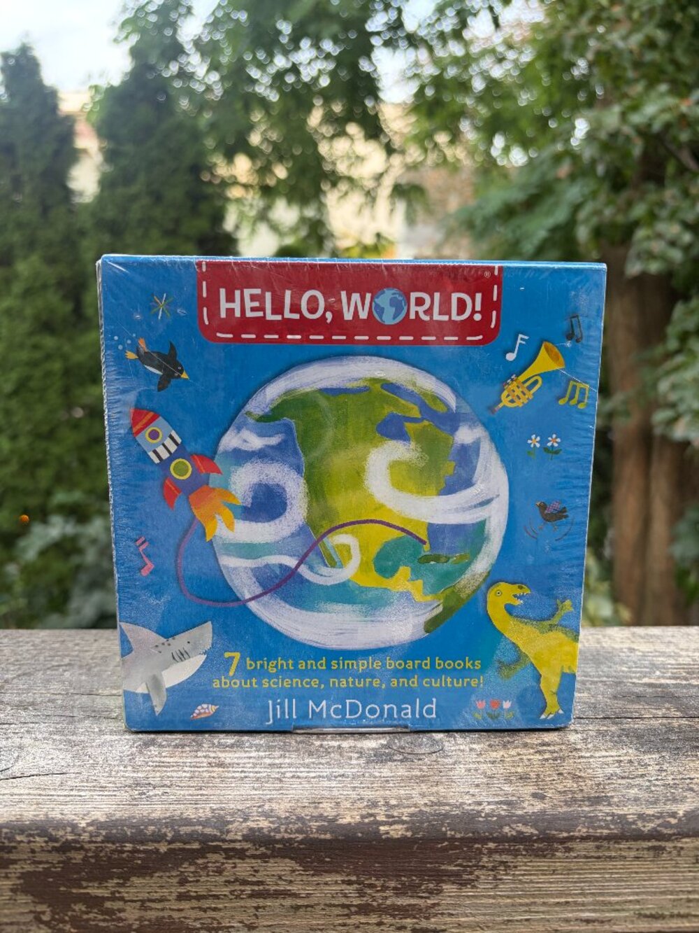New HelloWorld! 7 Books Box Set Preschoolers by Jill McDonald - Factory Sealed